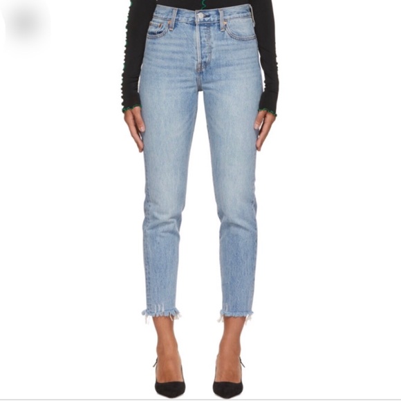 levi's wedgie high rise shut up